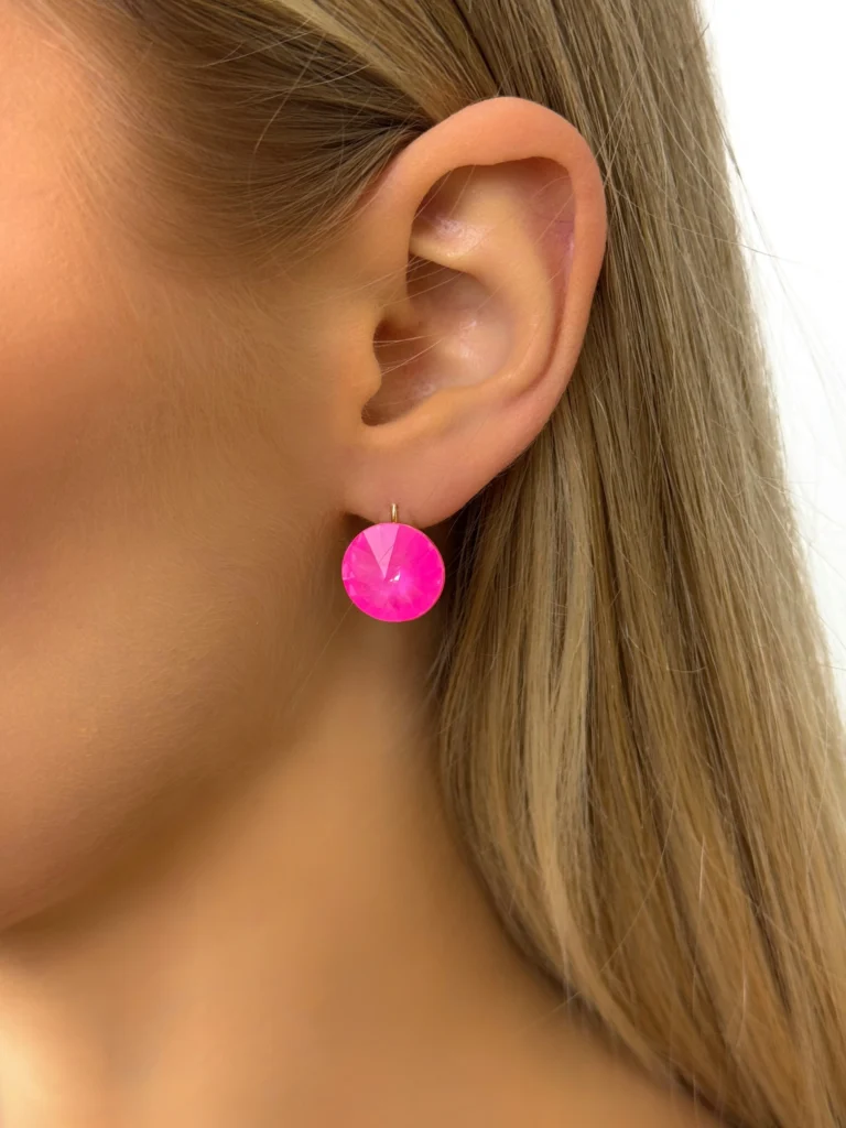 Kolczyki Swarovski ze stali szlachetnej