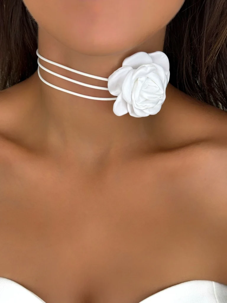 Choker róża
