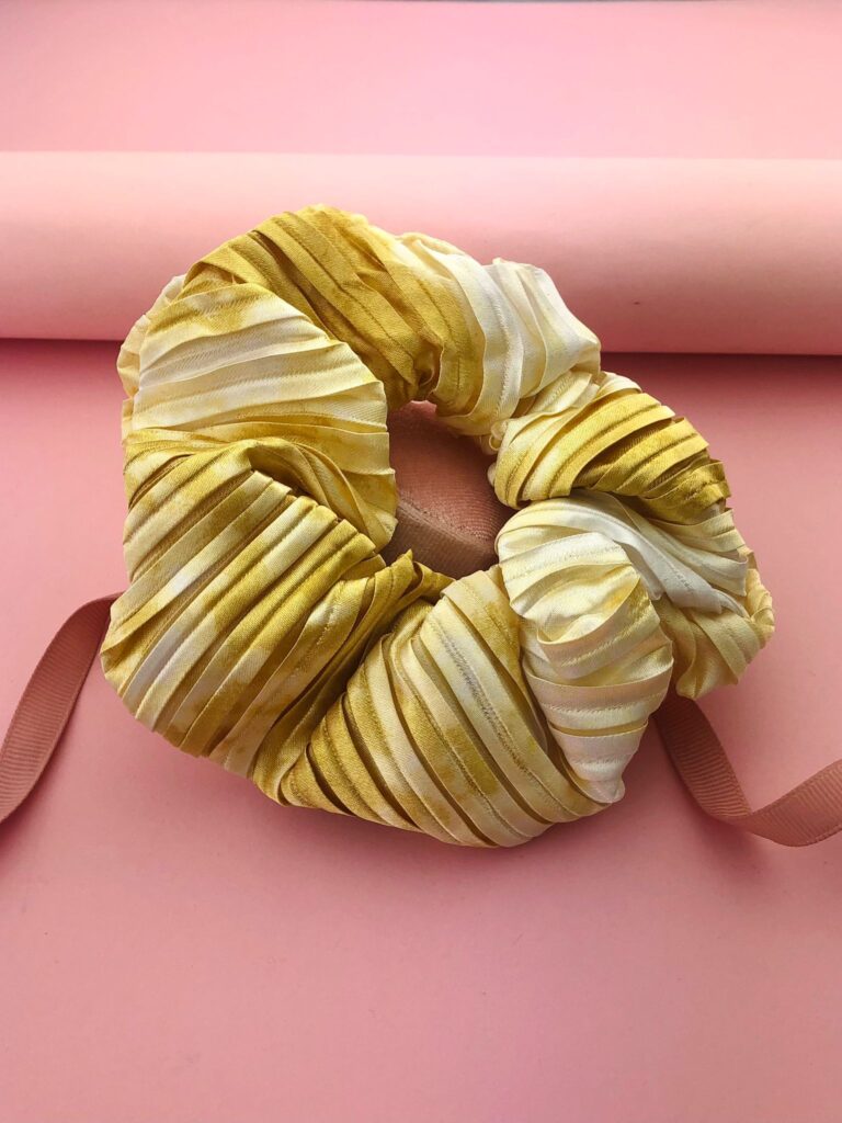 Gumka plisowana scrunchie