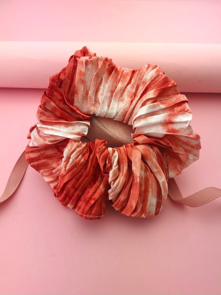 Gumka plisowana scrunchie
